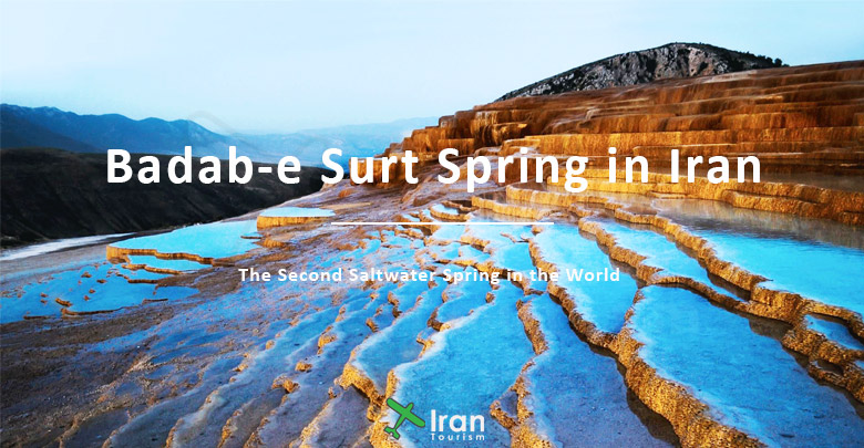 Badab-e Surt Spring in Iran