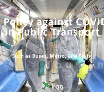 Iran policy against COVID-19 in public transport