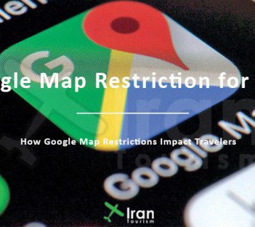 google map restriction for Iran